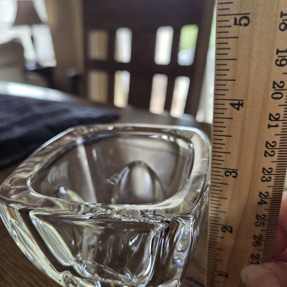 Vera Wang Wedgewood Crystal Votive Holder (1) Made In Germany